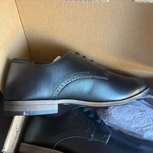 Mix No. 6 Black Leather Oxfords